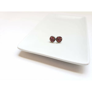 Druzy Inspired Stud Earrings