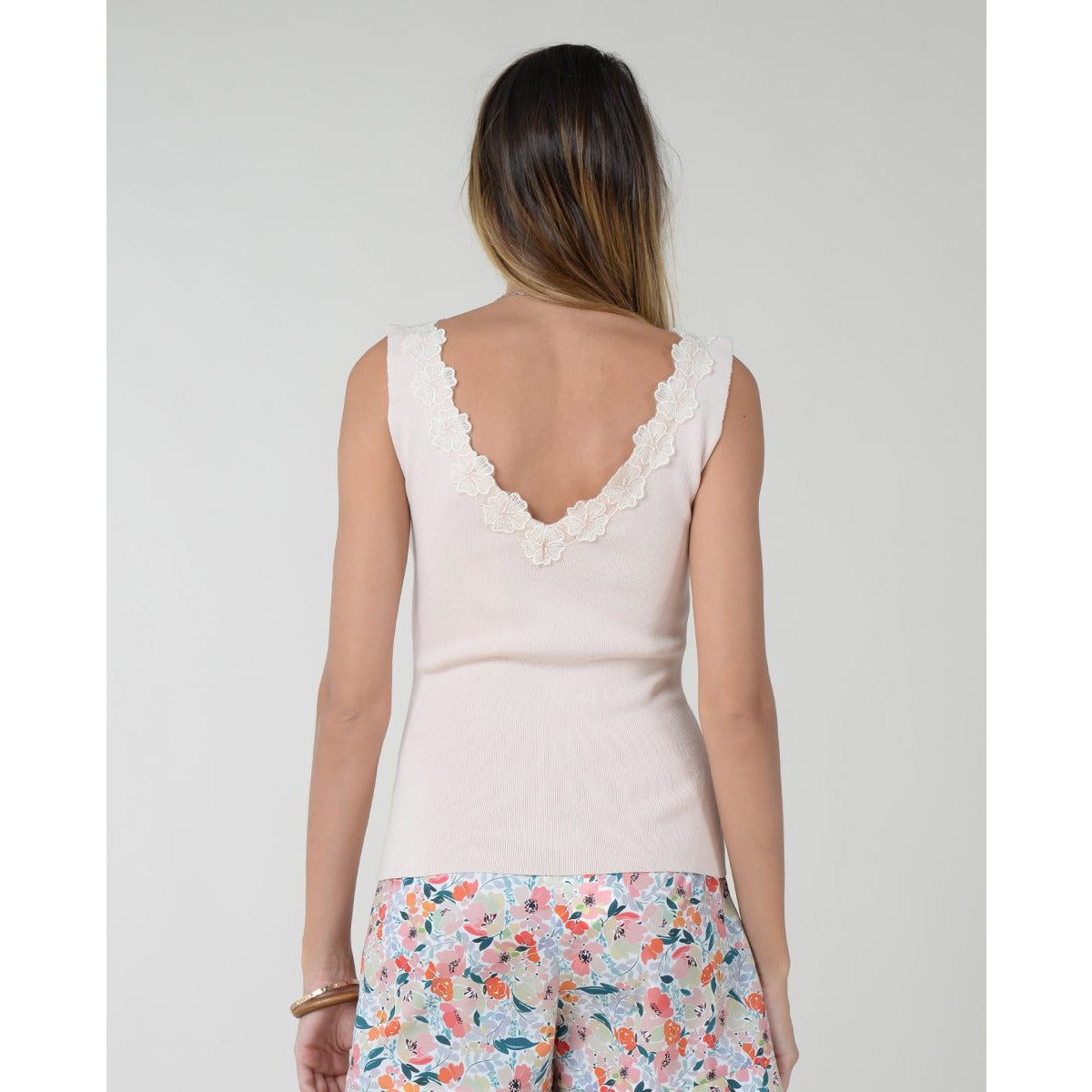 Jersey V- Neck Tank