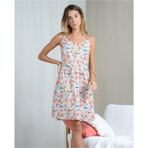 Mini Dress With Crossed Straps