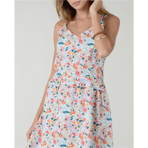 Mini Dress With Crossed Straps