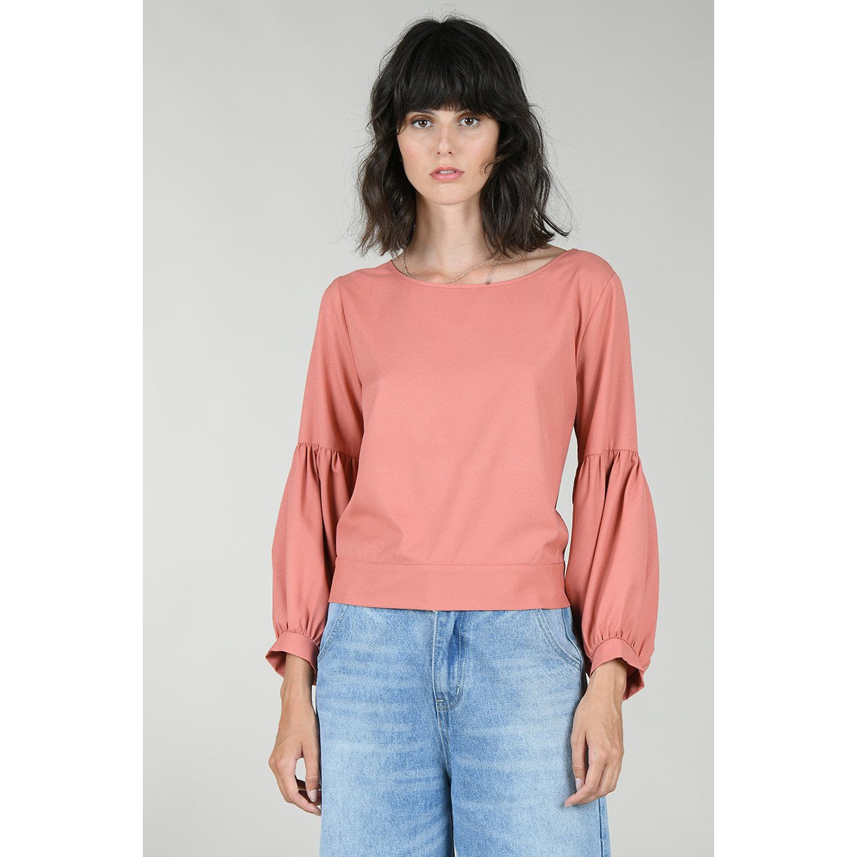 Copper Curve Blouse