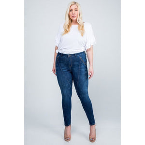 High Rise Skinny Jeans- Curvy