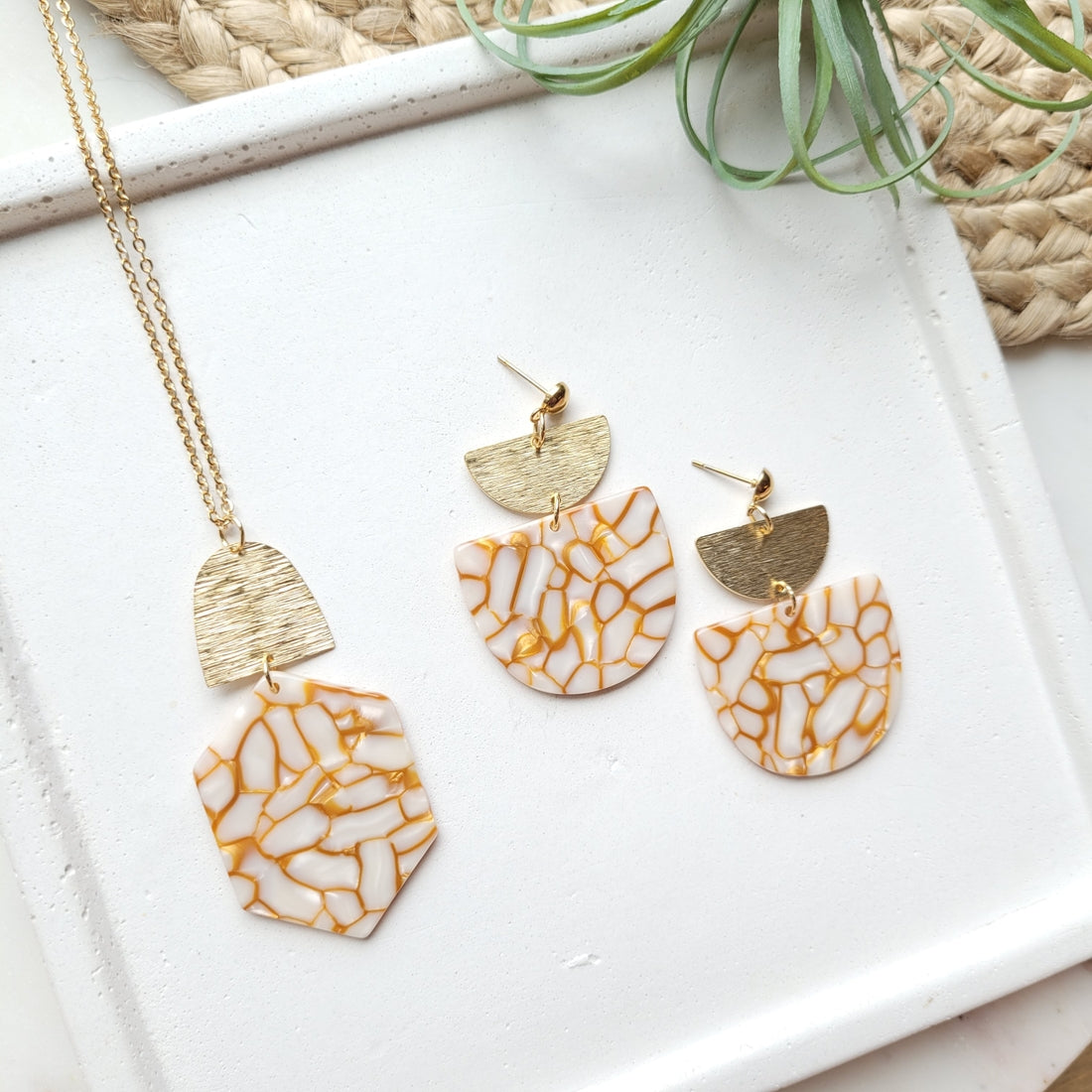 Adea Earring- Pumpkin Spice