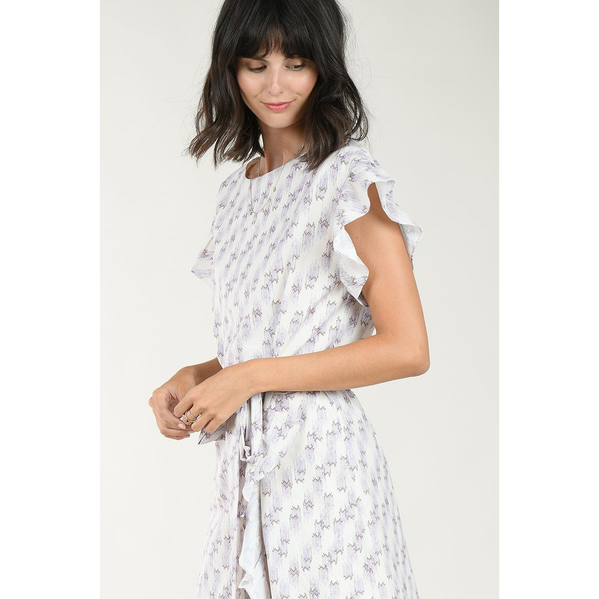 Flounced Spring Dress