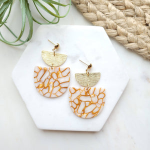 Adea Earring- Pumpkin Spice