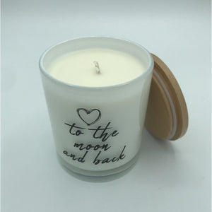 To The Moon and Back Candle